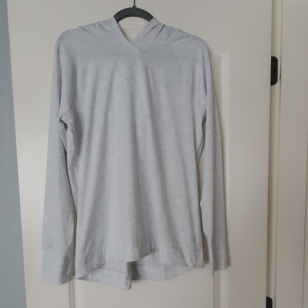 Light Gray Pullover Hoodie (NWOT)